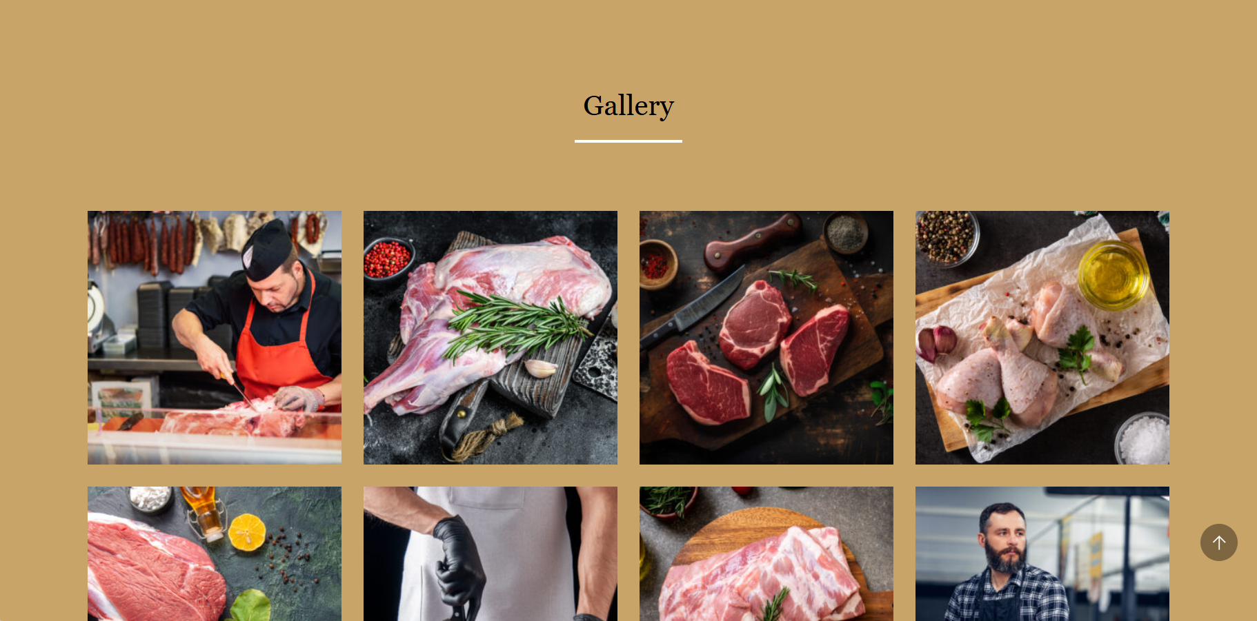 Website Κρεοπωλείου/Butcher Shop 1